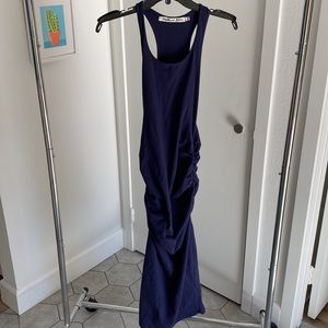 Michael Stars Blue Racerback Midi Dress